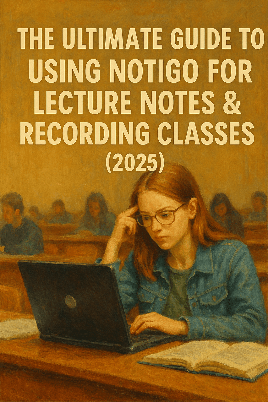The Ultimate Guide to Using Notigo for Lecture Notes & Recording Classes (2025)