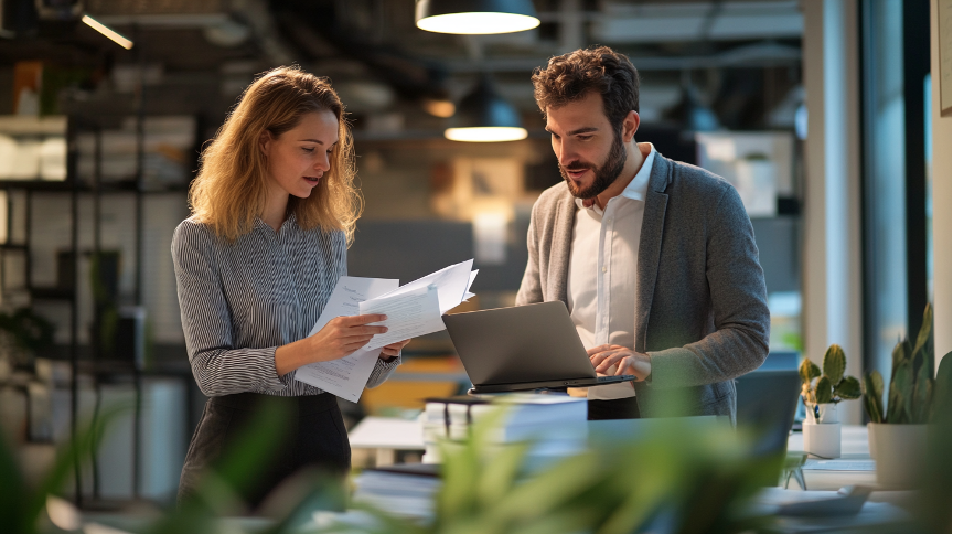 AI-powered meeting analytics dashboard showing productivity metrics and team collaboration
insights