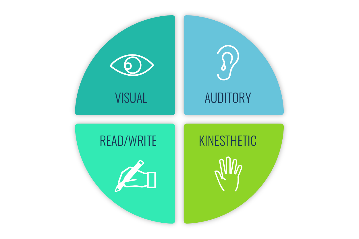 Learning styles theory diagram