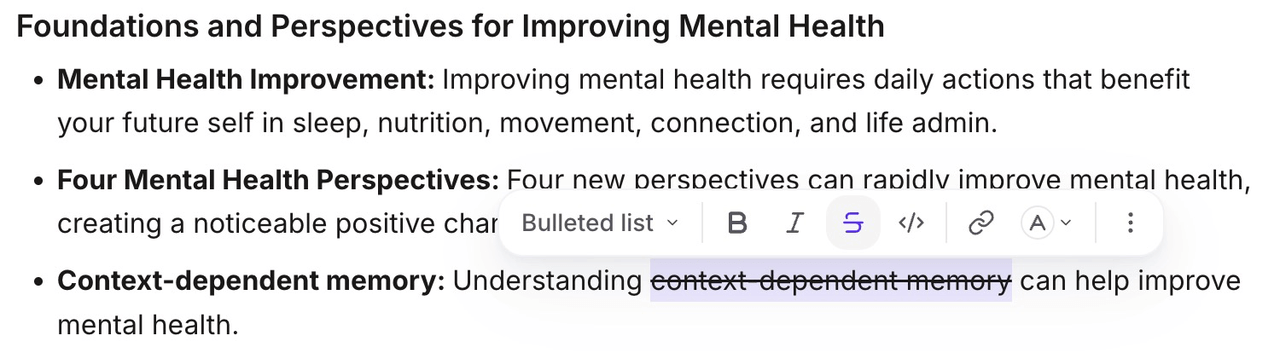 Notigo editable notes