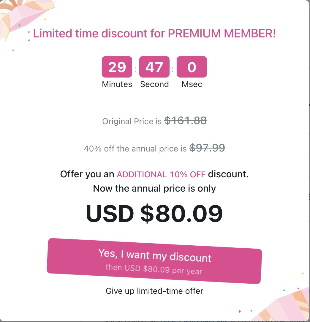 Notta.ai cluttered interface with multiple upgrade prompts