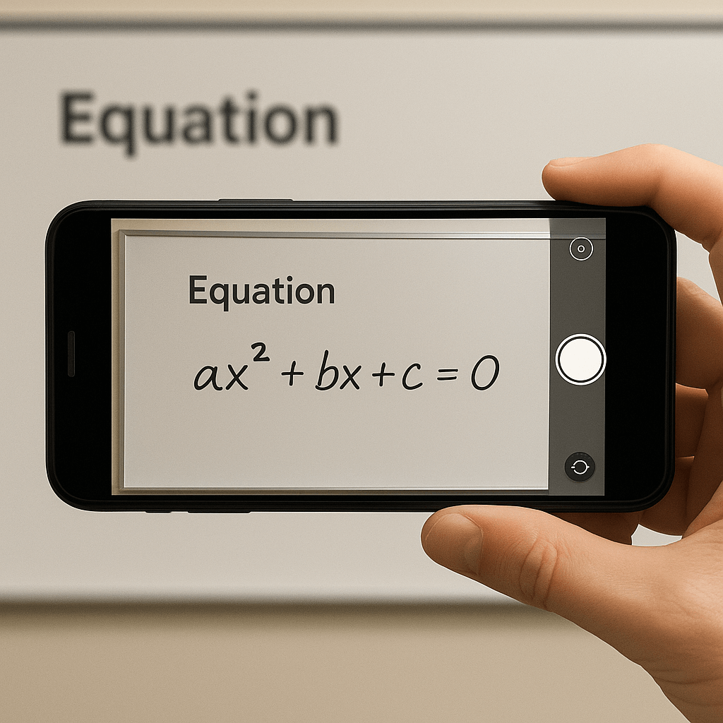 Taking photos during lecture