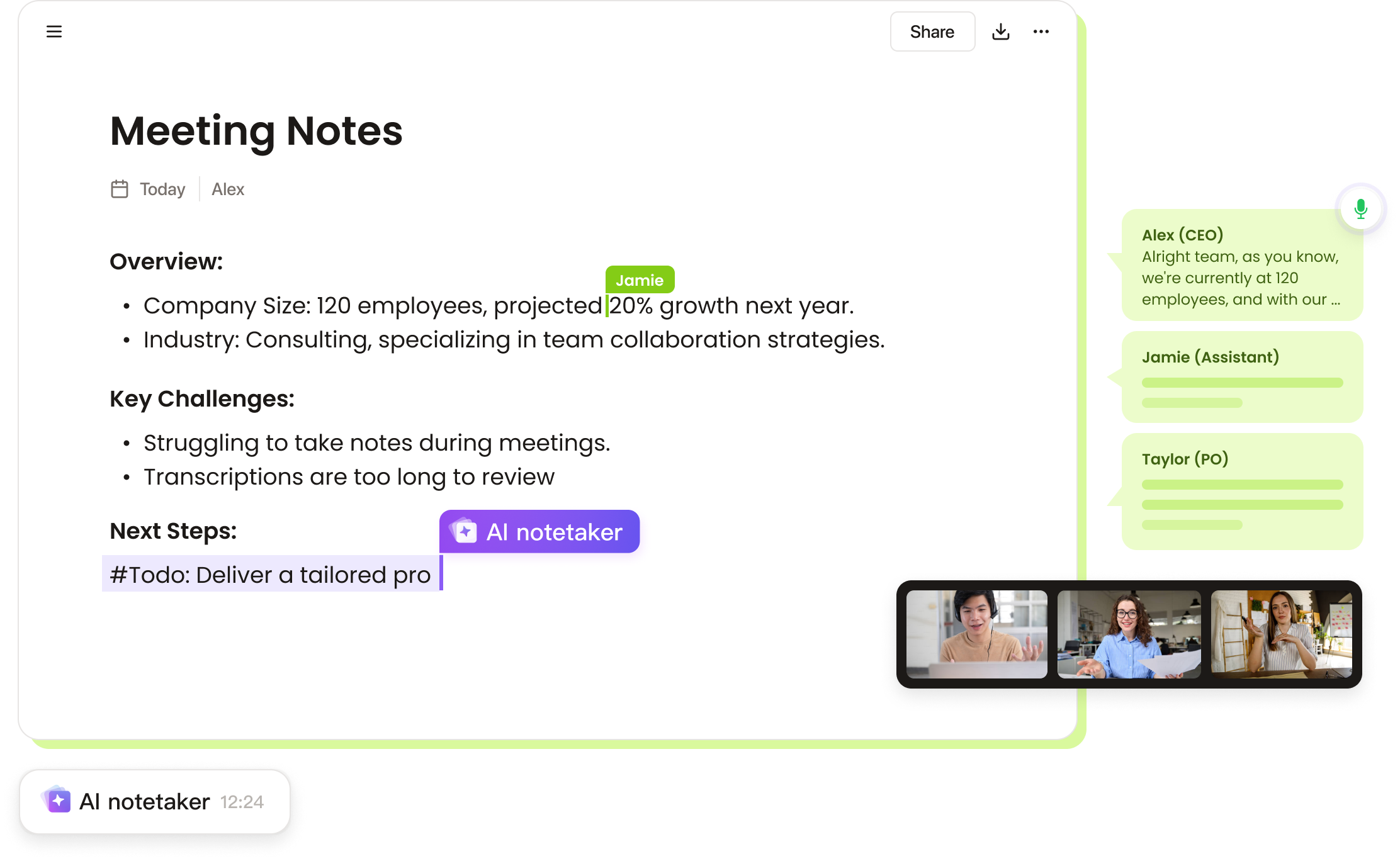 AI Meeting Assistant
