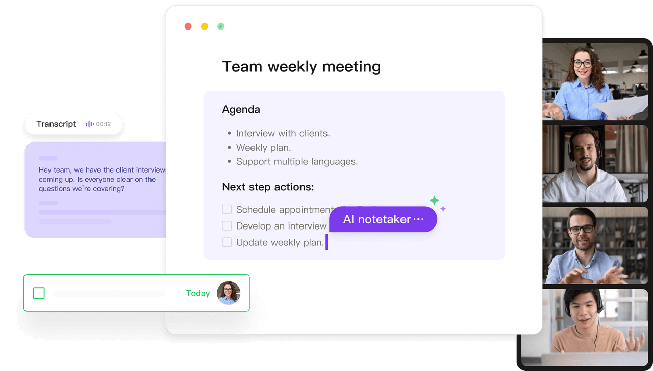 step-by-step guide: implementing AI meeting assistants from assessment to team
adoption