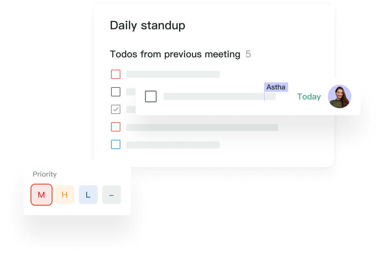 Daily Standup Interface
